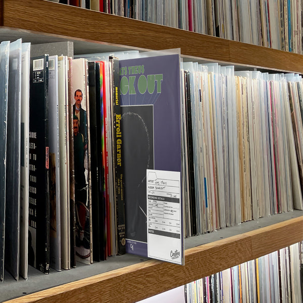 Carstens Records Collector Catalog Cards, 4 x 5.25 IN, White, 100 PK